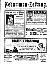 Hebammen-Zeitung 19101215 Seite: 1