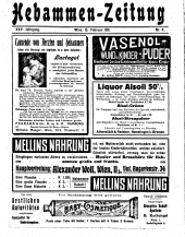 Hebammen-Zeitung 19110215 Seite: 1