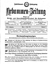 Hebammen-Zeitung 19110501 Seite: 3