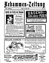 Hebammen-Zeitung 19110515 Seite: 1