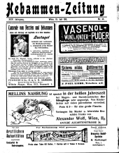 Hebammen-Zeitung 19110715 Seite: 1