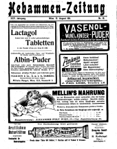 Hebammen-Zeitung 19110815 Seite: 1