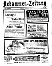 Hebammen-Zeitung 19110915 Seite: 1