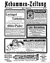 Hebammen-Zeitung 19111001 Seite: 1