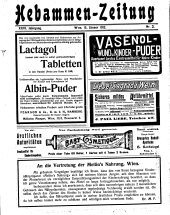 Hebammen-Zeitung 19120115 Seite: 1