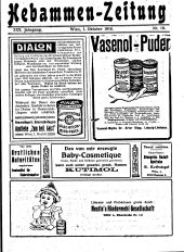 Hebammen-Zeitung 19161001 Seite: 1