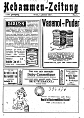 Hebammen-Zeitung 19170101 Seite: 1