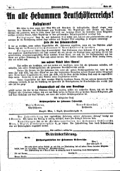 Hebammen-Zeitung 19190701 Seite: 5