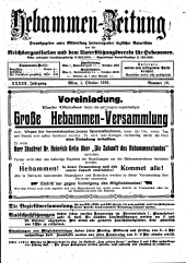 Hebammen-Zeitung 19191001 Seite: 3