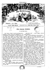 Die Gartenlaube für Österreich 18670107 Seite: 1