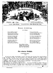 Die Gartenlaube für Österreich 18670114 Seite: 1