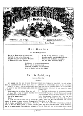 Die Gartenlaube für Österreich 18670520 Seite: 1