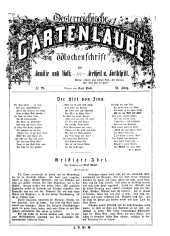 Die Gartenlaube für Österreich 18670722 Seite: 1