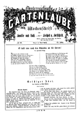 Die Gartenlaube für Österreich 18670729 Seite: 1