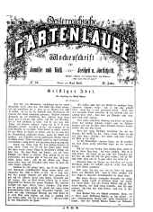 Die Gartenlaube für Österreich 18670812 Seite: 1