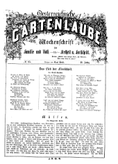 Die Gartenlaube für Österreich 18670902 Seite: 1