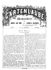 Die Gartenlaube für Österreich 18670909 Seite: 1