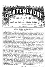 Die Gartenlaube für Österreich 18670923 Seite: 1