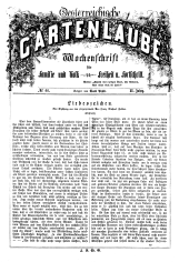 Die Gartenlaube für Österreich 18671104 Seite: 1