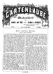Die Gartenlaube für Österreich 18671111 Seite: 1