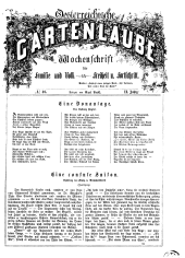 Die Gartenlaube für Österreich 18671118 Seite: 1