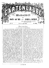 Die Gartenlaube für Österreich 18671230 Seite: 1