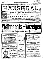 Die Hausfrau: Blätter für Haus und Wirthschaft 18771222 Seite: 7