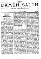 Die Hausfrau: Blätter für Haus und Wirthschaft 18780112 Seite: 5