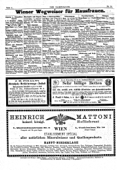 Die Hausfrau: Blätter für Haus und Wirthschaft 18780309 Seite: 8