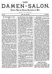 Die Hausfrau: Blätter für Haus und Wirthschaft 18780730 Seite: 5