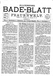 Die Hausfrau: Blätter für Haus und Wirthschaft 18790815 Seite: 5