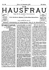 Die Hausfrau: Blätter für Haus und Wirthschaft 18791214 Seite: 9