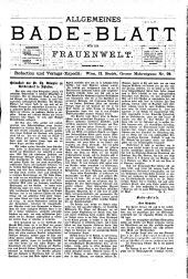 Die Hausfrau: Blätter für Haus und Wirthschaft 18800412 Seite: 5