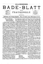 Die Hausfrau: Blätter für Haus und Wirthschaft 18800522 Seite: 5