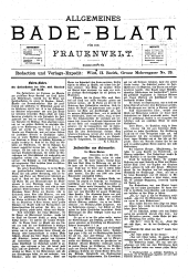 Die Hausfrau: Blätter für Haus und Wirthschaft 18800531 Seite: 5