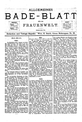 Die Hausfrau: Blätter für Haus und Wirthschaft 18800619 Seite: 5