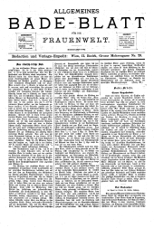 Die Hausfrau: Blätter für Haus und Wirthschaft 18800629 Seite: 5