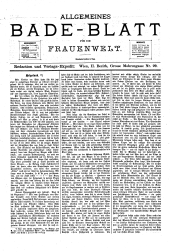 Die Hausfrau: Blätter für Haus und Wirthschaft 18800910 Seite: 5