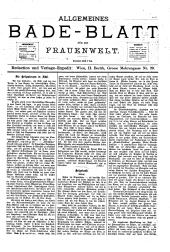 Die Hausfrau: Blätter für Haus und Wirthschaft 18800920 Seite: 5