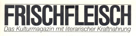 Beispielhafter Titelschriftzug der Zeitschrift