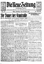 Die neue Zeitung