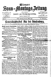 Wiener Sonn- und Montags-Zeitung