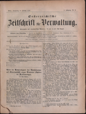 Österreichische Zeitschrift für Verwaltung