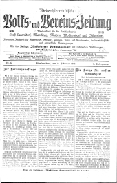 Niederösterreichsiche Volks- und Vereinszeitung