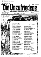 Die Unzufriedene