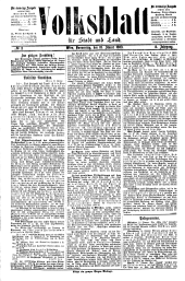 Volksblatt für Stadt und Land