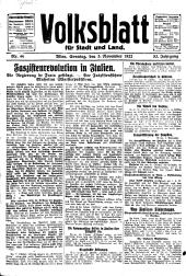 Volksblatt für Stadt und Land