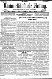 Wiener Landwirtschaftliche Zeitung