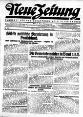 Die neue Zeitung