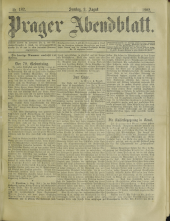 Prager Abendblatt